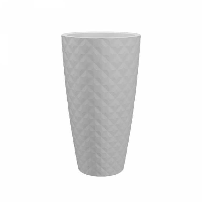 VASO HAVANA TROPICAL BRANCO 70 CM