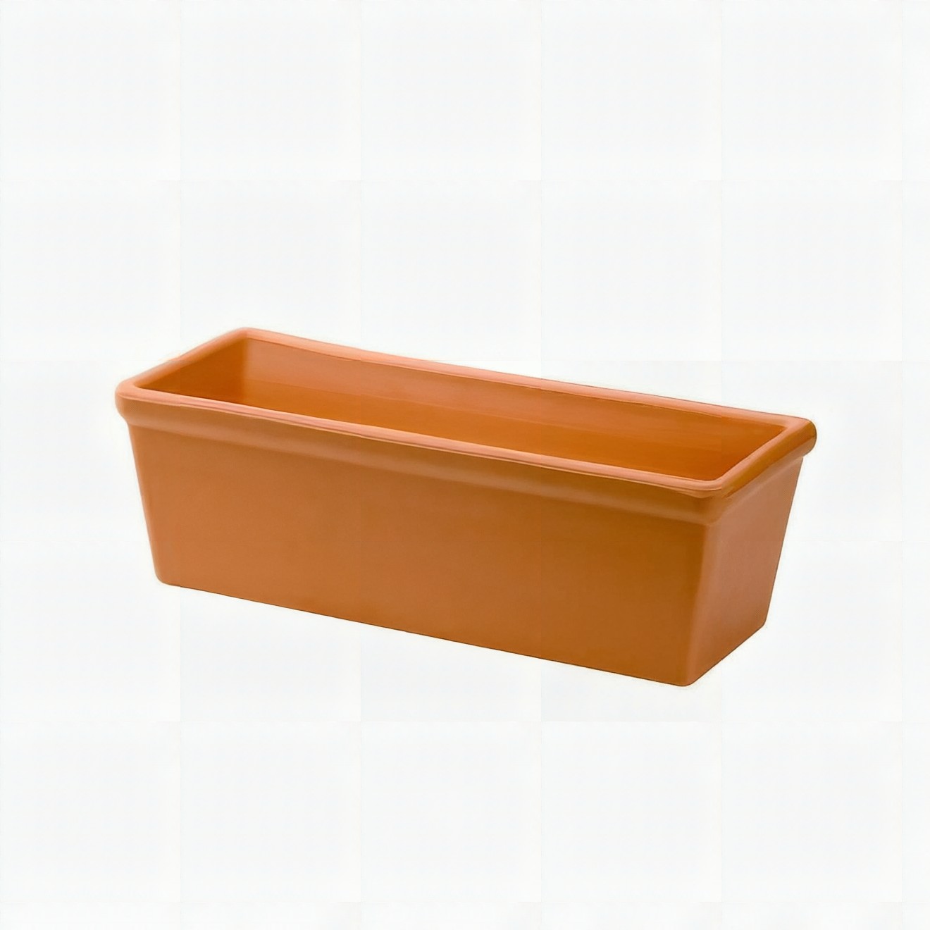 Floreira Retangular em Terracotta — Para Janela 40cm