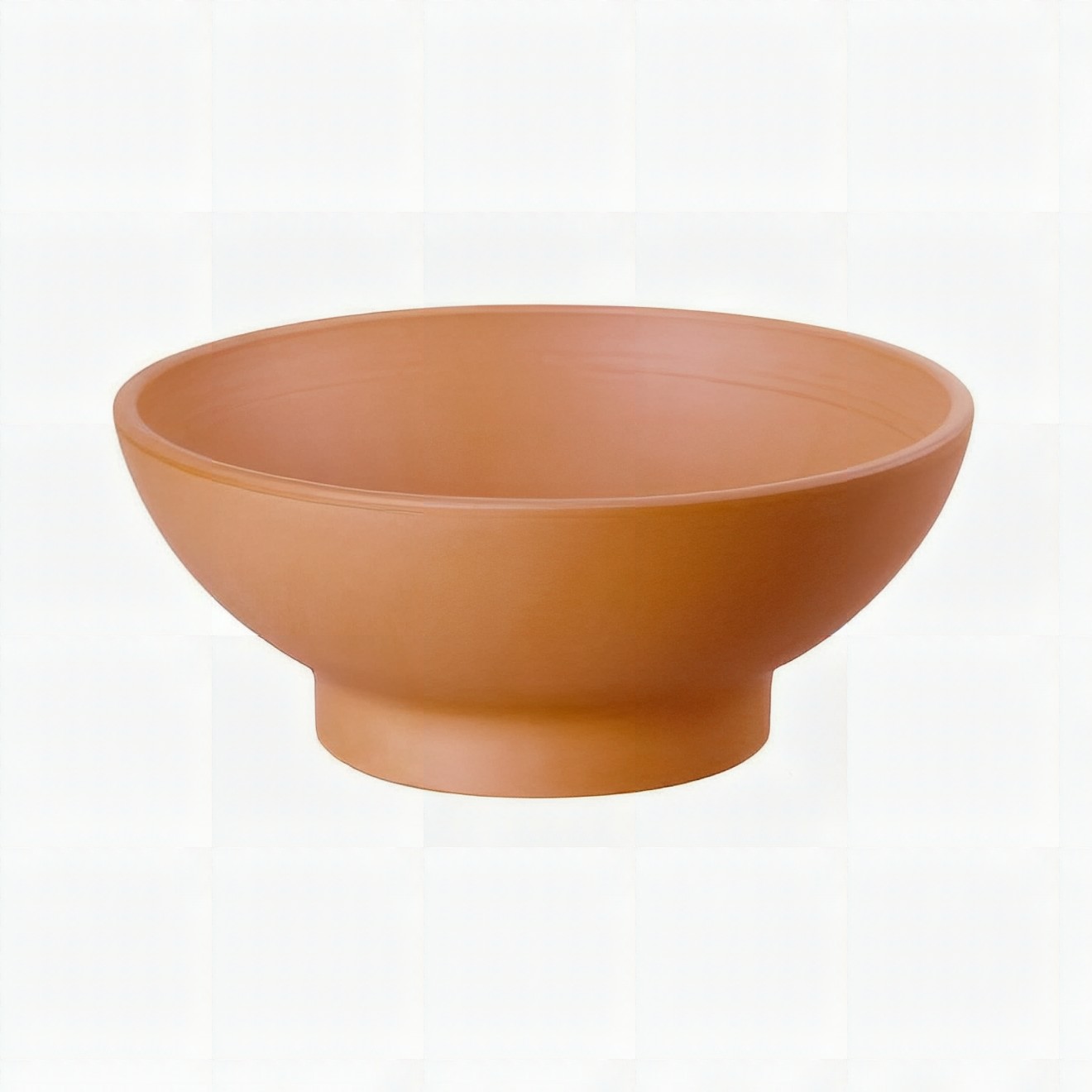 Taça Cerâmica Redonda Terracotta — Para Plantas e Decoração 50cm
