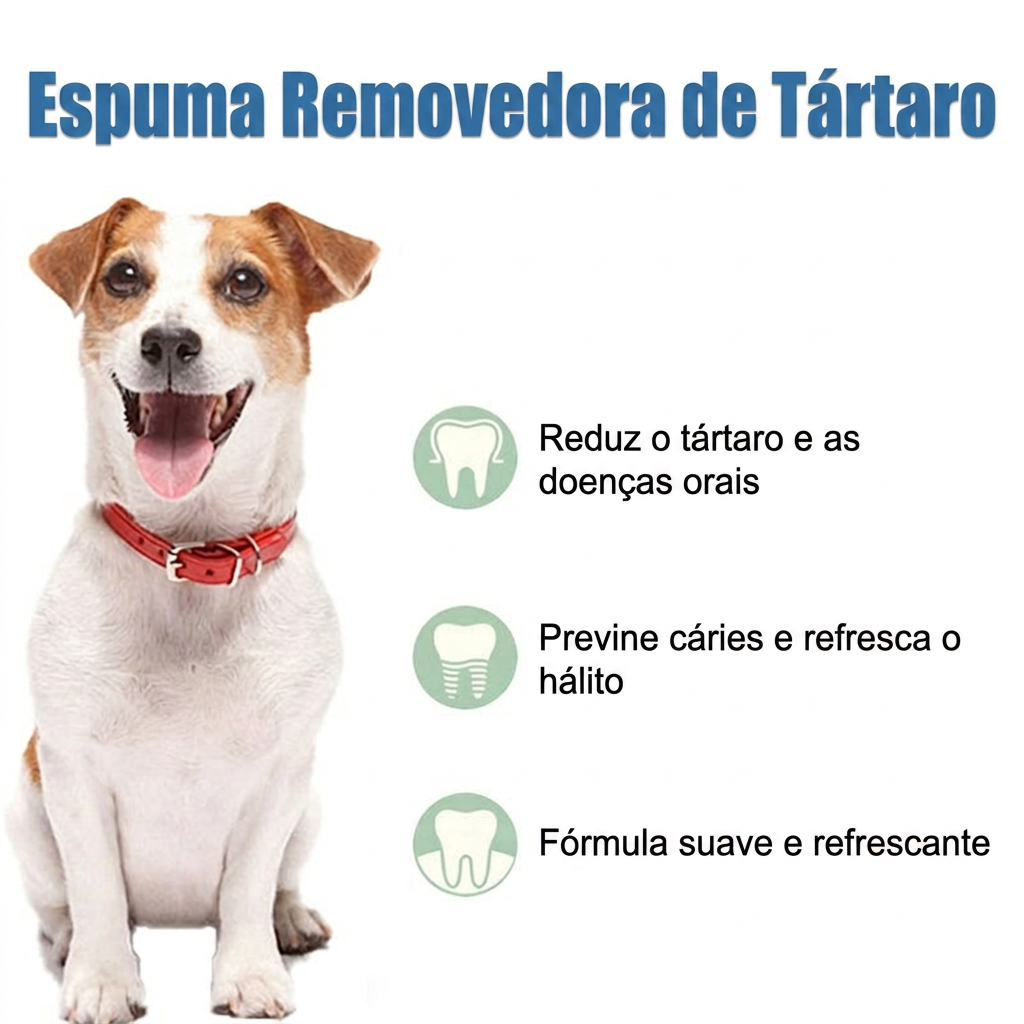 Reduz o tártaro e as doenças orais, previne cáries e refresca o hálito, fórmula suave e refrescante