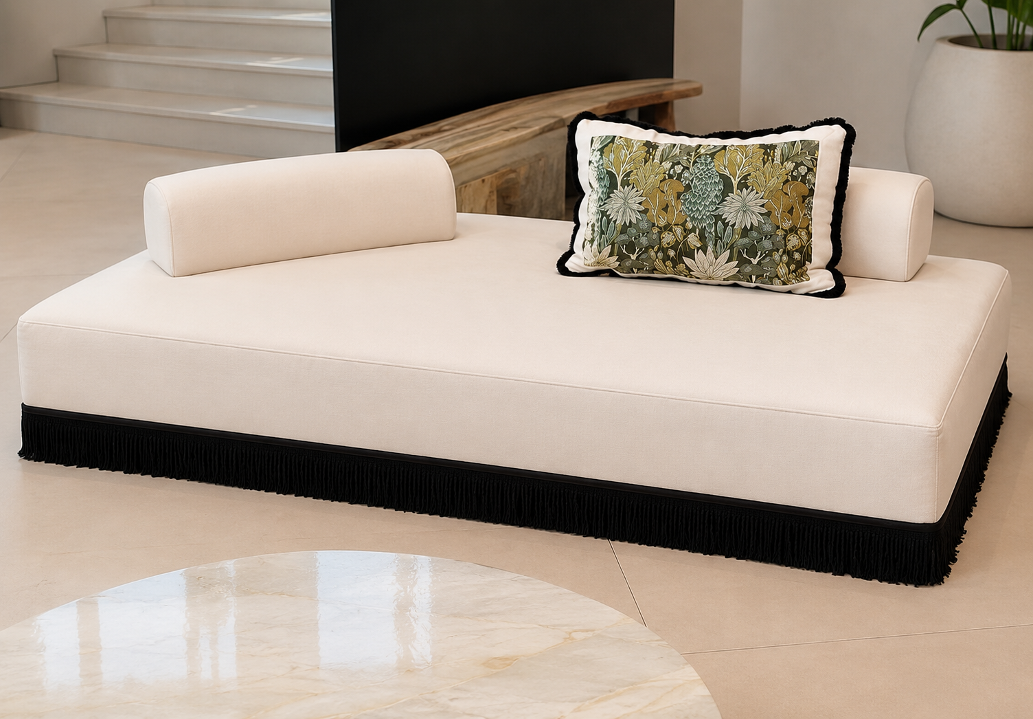 SOFÁ DAYBED PREMIUM DE LUXO COM DESIGN MODERNO E CONFORTO ABSOLUTO