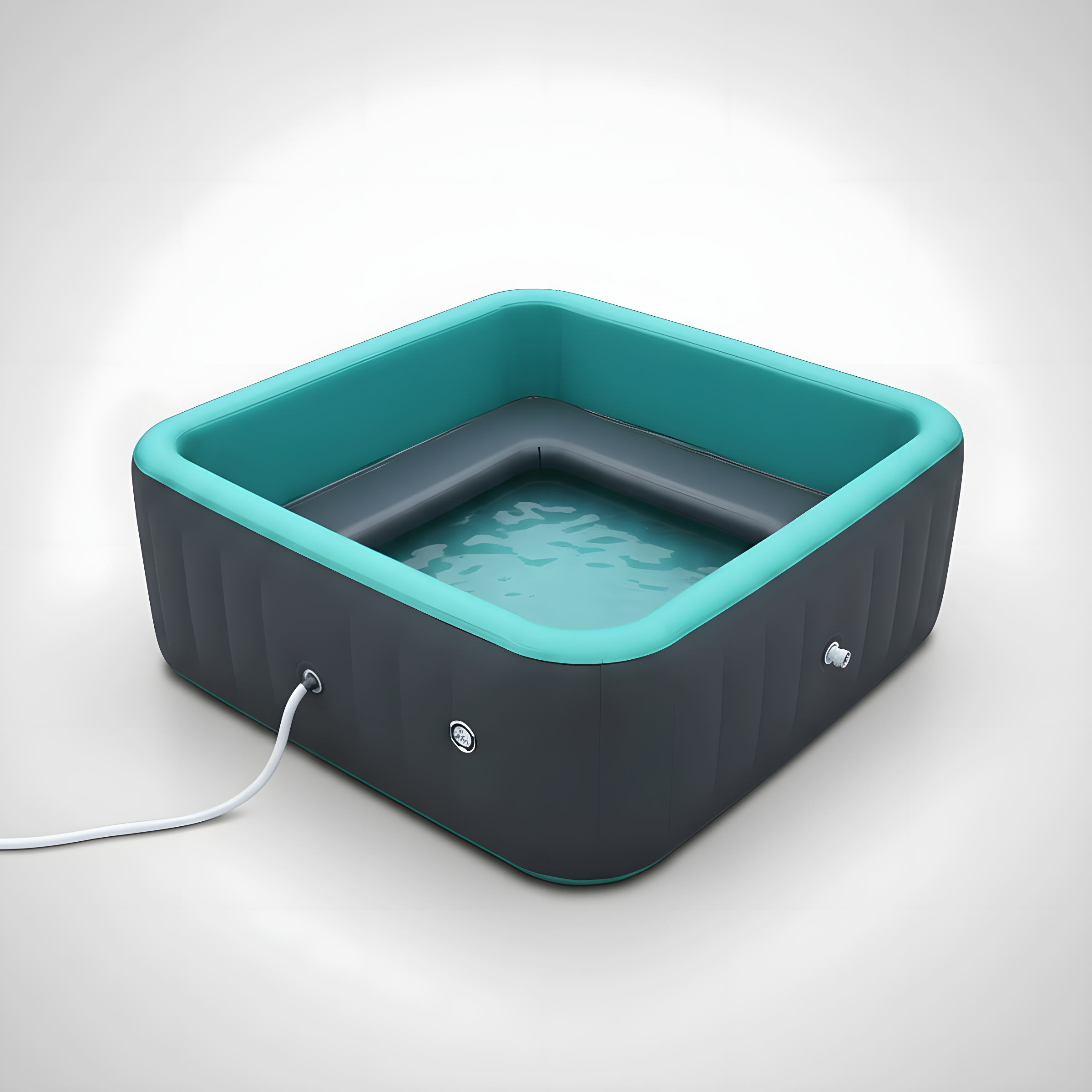 Piscina Insuflável para Quintal e Família — PVC Resistente e Anti-Fugas