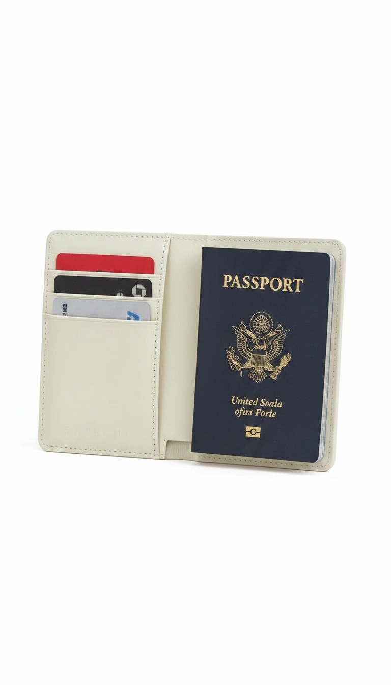 Carteira de Viagem com Localizador e Proteção RFID