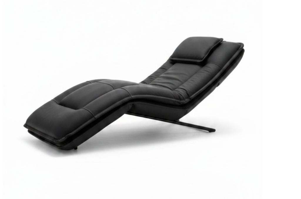 Chaise Longue Ergonómica em Pele