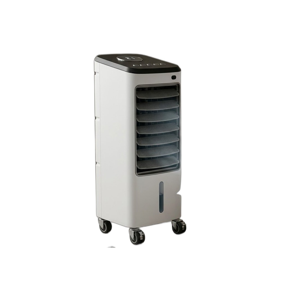 AirCooler Max — Climatizador Evaporativo Portátil 3 L, 60 W, com Rodinhas e Oscilação