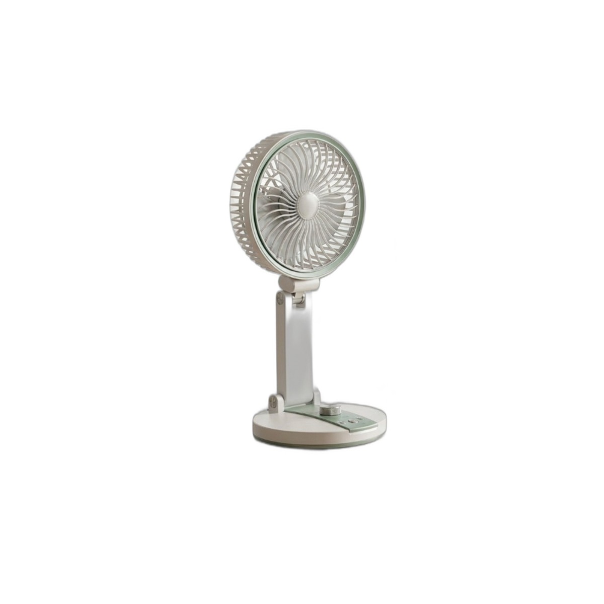 BreezeFold™ — Ventoinha Portátil Dobrável Sem Fios com Candeeiro LED